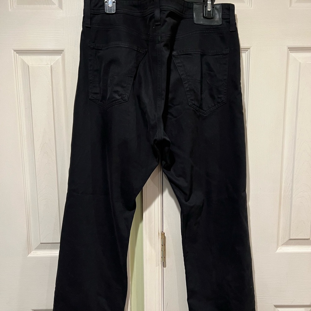 Mens Adriano Goldschmied Black Jeans
